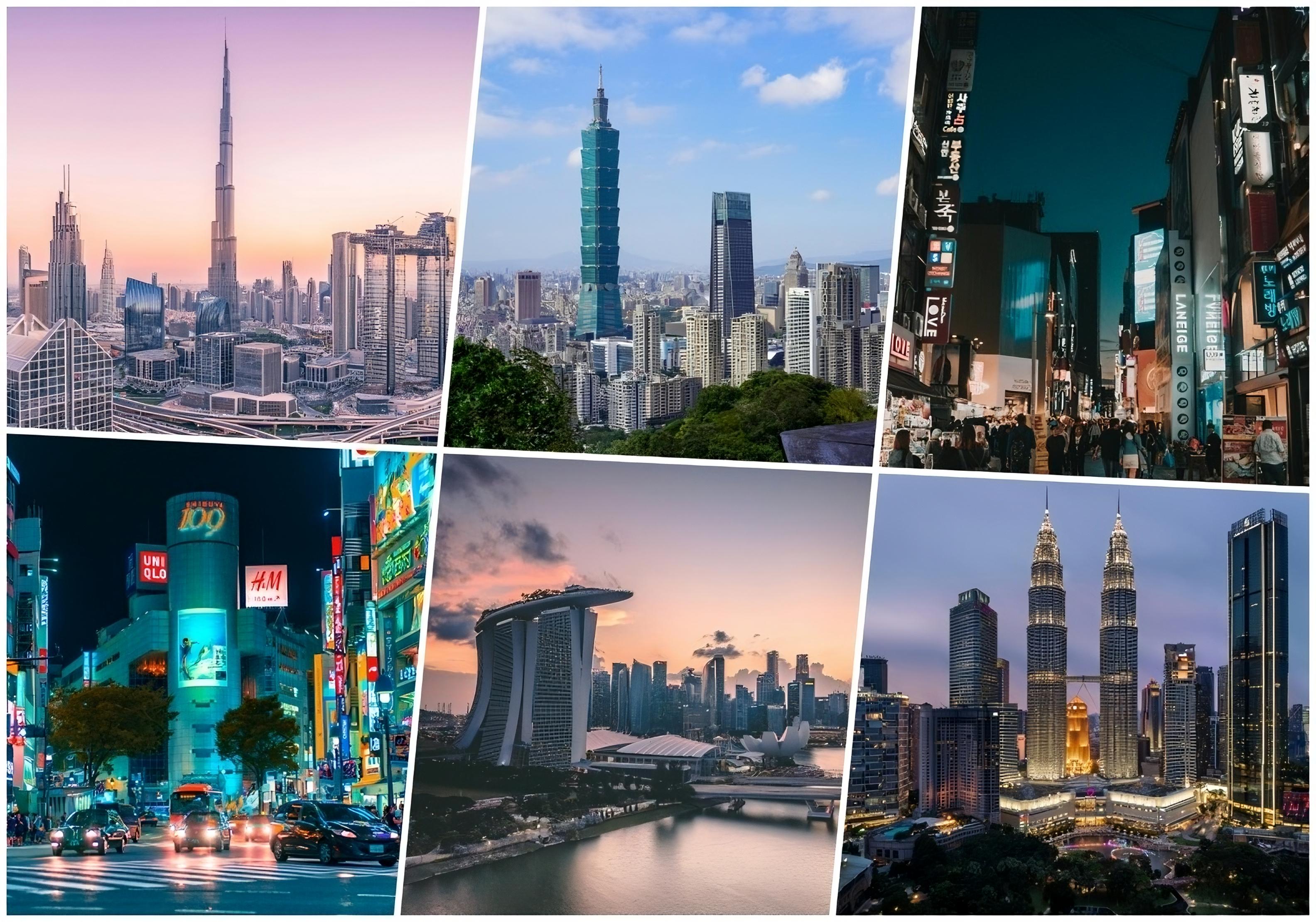 Japan,Korea,Taiwan,Singapore